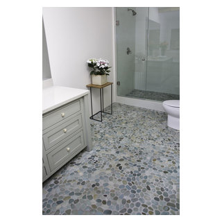 Island Stone Perfect Pebble Floor - Modern - Bathroom - Other - by ...