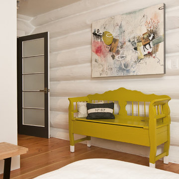 Jackson Hole Modern Log Cabin - Grace Home Design