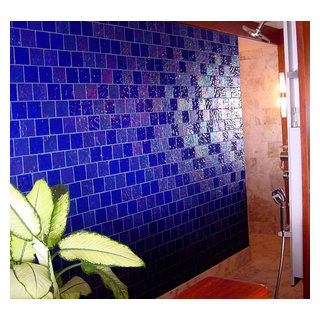 Jade Mountain Resort - Tropisch - Badezimmer - Sonstige - von Lightstreams Glass Tile | Houzz