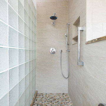 Japanese Inspired Walk-In Shower