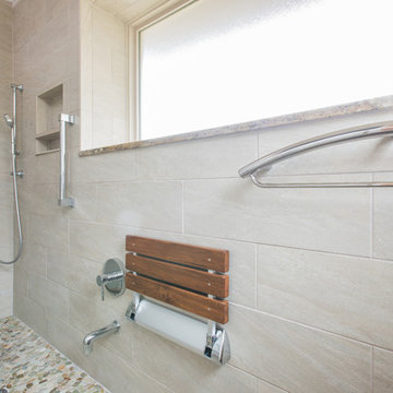 Japanese Inspired Walk-In Shower