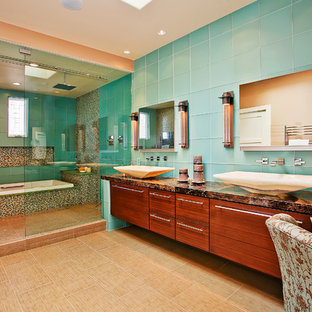 Bathroom - zen bathroom idea in San Diego