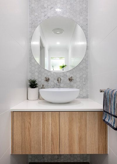 Contemporary Bathroom by Western Cabinets