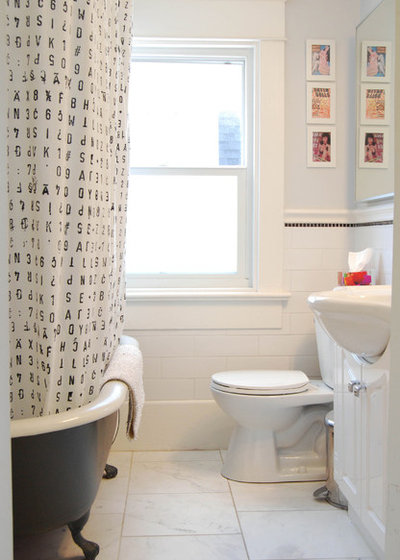 Eclectic Bathroom by Megan Buchanan