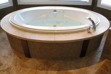 Example of a large classic master bathroom design in San Francisco