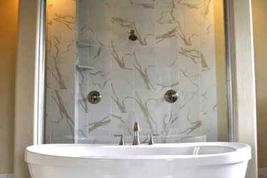 Example of a trendy bathroom design in Boise