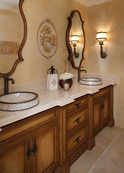 Traditional Bathroom by Julie Mifsud Interior Design