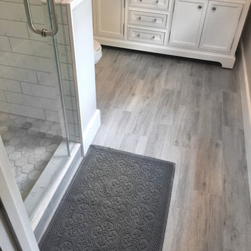 Justin and Kelley E. master bathroom by Victor Smith