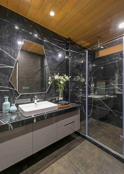 Contemporary Bathroom by Usine Studio