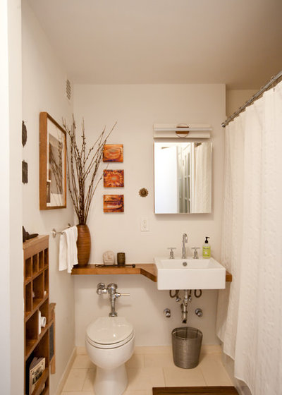Eclectic Bathroom by Chris Dorsey Architects, Inc