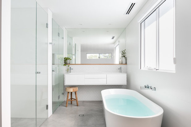Contemporary Bathroom by X-space Architects