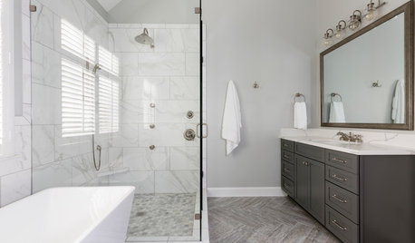 An Awkward Master Bath Gets a Roomier Feel — Without Adding On