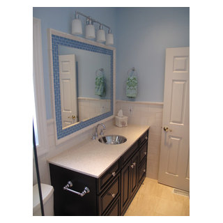 Ken Mason tile - Traditional - Bathroom - Cedar Rapids - by Janel ...