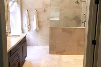 Inspiration for a contemporary bathroom remodel in Phoenix