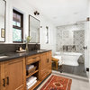 Master Bathroom Mixes Classic and Contemporary Styles
