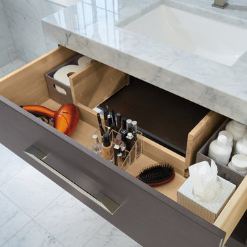 Kitchen Craft Cabinetry: U-Shaped Cabinet Drawer