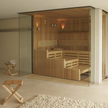 KLAFS "Premium Glass Front" Sauna Cabin