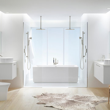 Kohler Products- White Bathroom