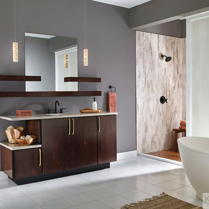 Kraftmaid Peppercorn Cabinets - Photos & Ideas | Houzz