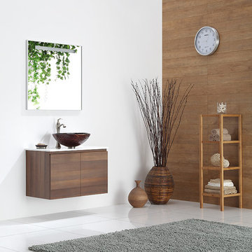 Kraus Dryad Glass Vessel Sink GV-396-19mm - Nature Series