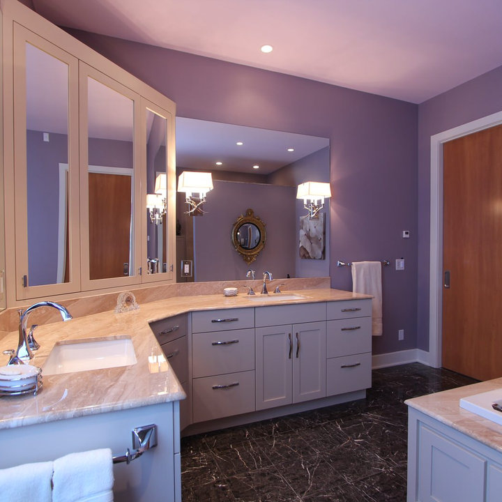 L Shaped Vanity Photos & Ideas Houzz
