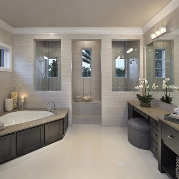 75 Corner Bathtub Ideas You Ll Love June 2022 Houzz - Small Bathroom With Corner Bath And Separate Shower