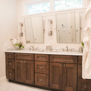 Lake House Prairie Style Kitchen and Bath Cabinetry