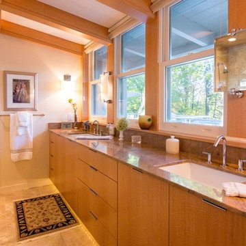 Lake Minnetonka Contemporary Guest Bath