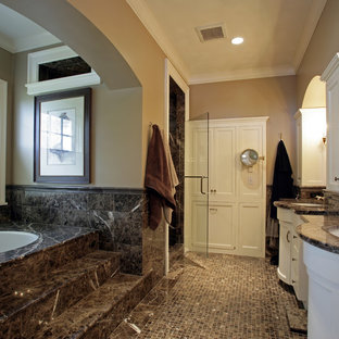 Bathroom - traditional bathroom idea in Minneapolis with shaker cabinets