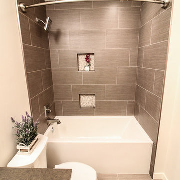 Lake Sundance Bathroom Transformations: Powder Room & Main Bath