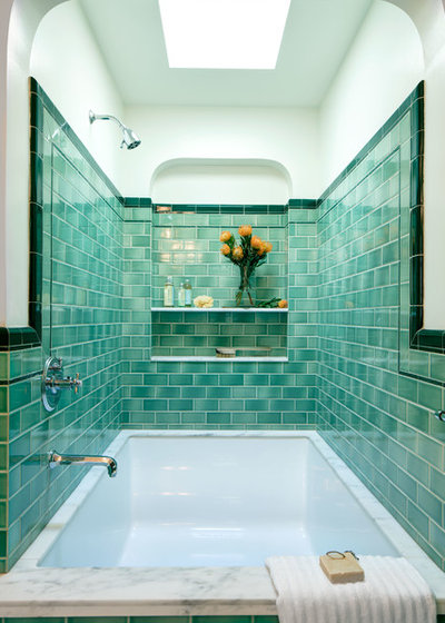 Mediterranean Bathroom by JWT Associates