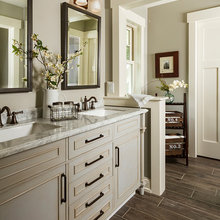 Bath WOOD floor