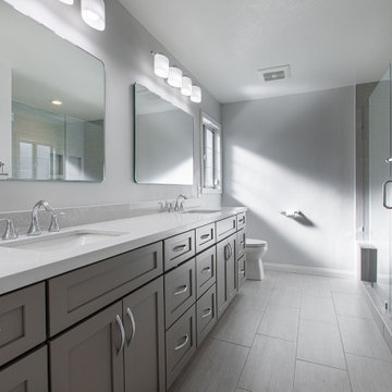 Large Contemporary Bathroom Design