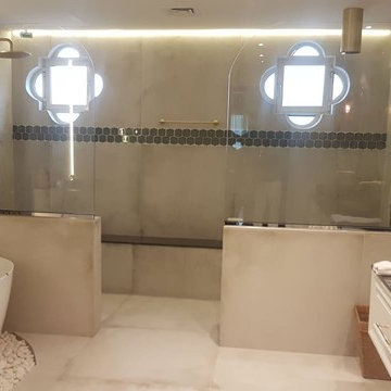 Large Master bathroom remodeling