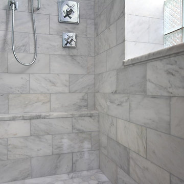 Large Traditional Master Bathroom in Chicago's Uptown