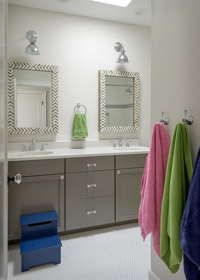 Transitional Bathroom by RW Anderson Homes