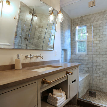 Laurelhurst Marble Bathroom
