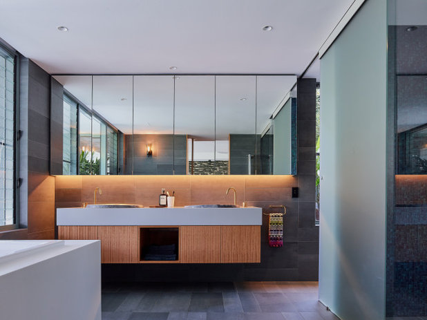 Contemporary Bathroom by Still Space Architecture