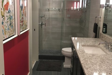 Inspiration for a contemporary bathroom in Atlanta.