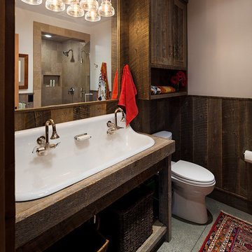 Lazy Heart Ranch | Guest Bathroom