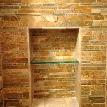 Ledger Panel Stone Shower