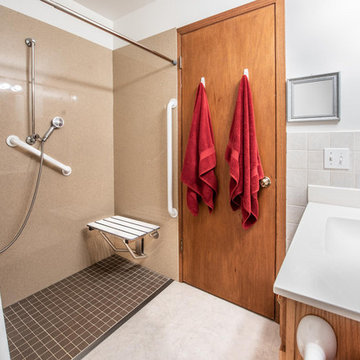 Level Entry Tub-To-Shower Conversion