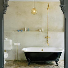 Eclectic Bathroom by Ken Levenson Architect P.C.