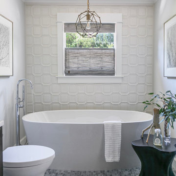 Light and Bright Master Bathroom