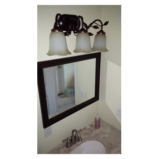 Allen and roth bathroom lighting fixtures best sale