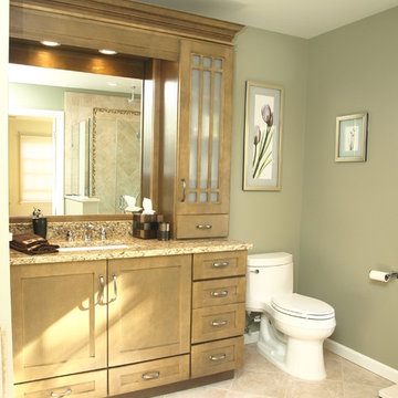 Light Wood Bathroom Vanity
