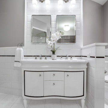 Lincoln Park Loft Bathroom Design