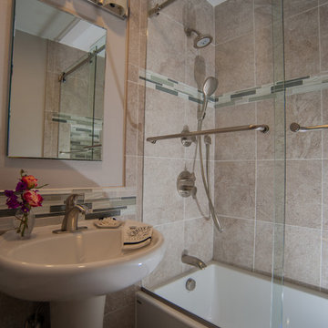 Linda Vista Bathroom Remodel with Glass Shower Sliding Door