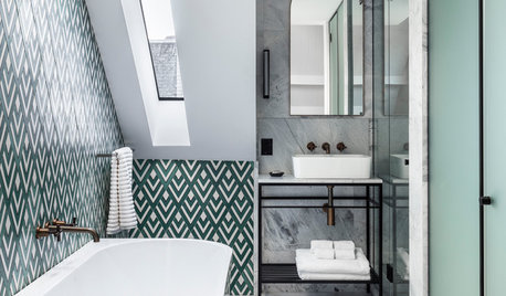 7 Ways to Make a Small Bathroom Fit for a King, Queen or Village