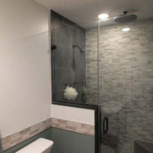 Transitional Bathroom by DBK Home